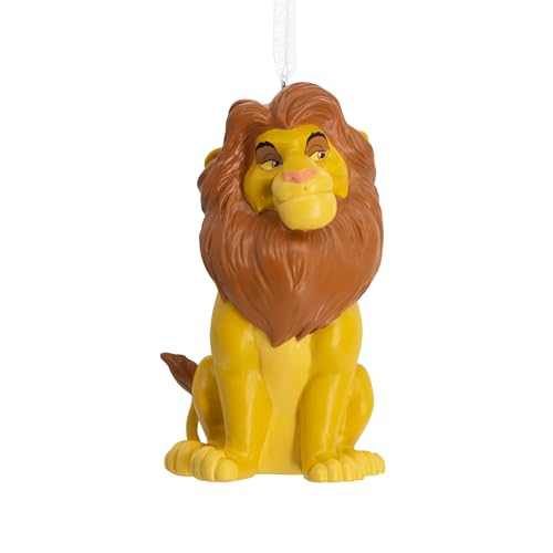 Hallmark Mufasa the Lion Ornament, The Lion King Tree Decoration, Disney Hanging Ornament, Christmas Hanging Ornament, Gifts for Christmas