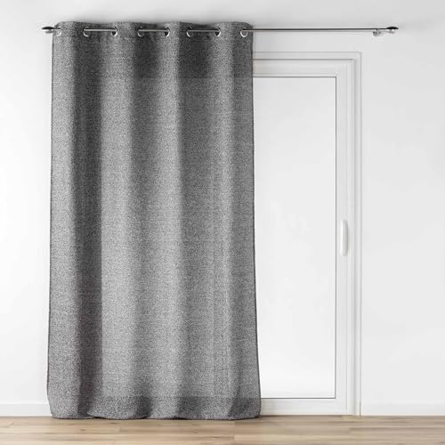 Douceur d'Intérieur Net Curtain, Polyester, Linen, 140 x 240 cm