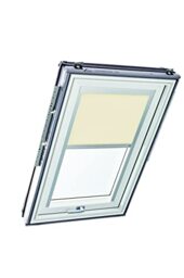 Original Roto Roller Blind Exclusive ZRE Daylight Blind for Roto Roof Windows Guide Rail Silver For Windows Series Designo R6/R8, i8 and Classic 64/84 Size 054/118 - 05/11 Colour Beige