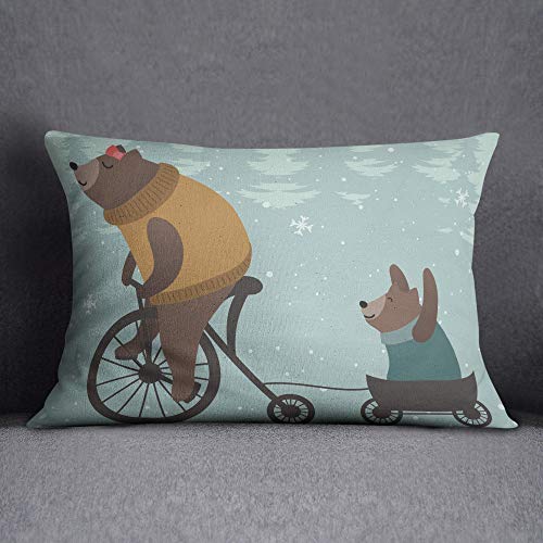 Questo Casa Decorative Cushion Cover, Cushion Cover, Home Decoration, for Sofa, Coffee, Size: 35 x 50 cm – Designed and Made in Türkiye