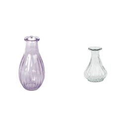 Talking Tables Lilac Glass Bud Vase for flowers, s & Talking Tables Souk - Vaso per boccioli in vetro r Table Decor Bundle