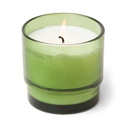 Paddywax Candles Al Fresco Collection Naturally Scented Candle in Reusable Glass Tumbler, 198 Grams, Misted Lime