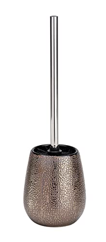 "WENKO ""Marrakesh Ceramic Toilet Brush and Holder, Brown"
