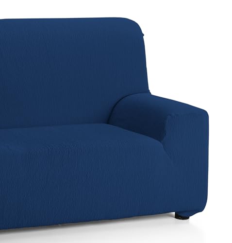Martina home Stretch Sofa Cover Emilia Model - Navy - 4 Seater from 240 to 270 cm