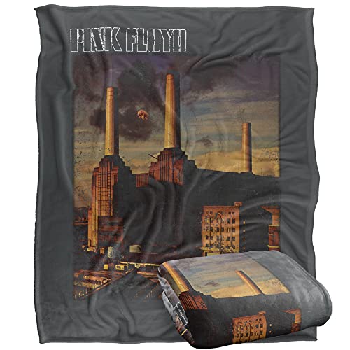 Pink Floyd Faded Animals Silky Touch Super Soft Throw Blanket 152 X 127 Cm