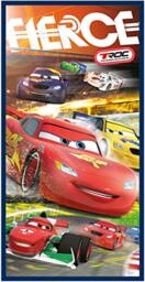 St.Ioannidis&Son Beach Towel Cars 4, 100% Polyester Microfibre, Single Colour, 70 x 140 cm