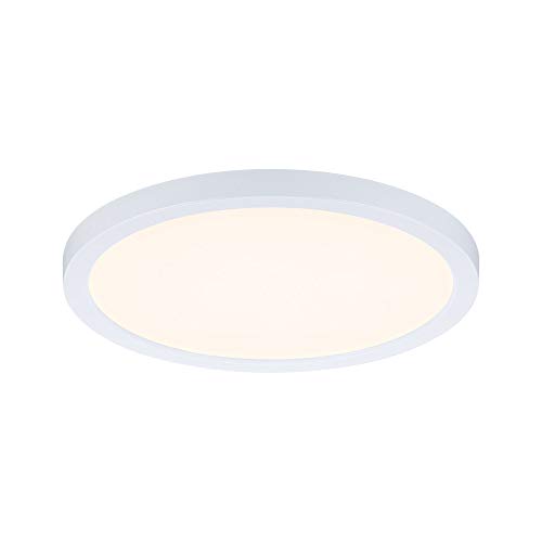 Paulmann 93032 Areo VariFit LED Panel recessed luminaire IP44 Warm White 175mm Round incl. 1x13W White Ceiling lamp Plastic 3000K