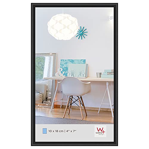 walther Design Picture Frame Black 10 x 18 cm New Lifestyle Plastic Frame KV118B
