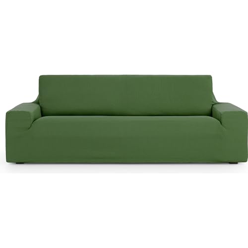 ECOMMERC3 Universal and Versatile 2 Seater Sofa Cover ??? Green Sofa Cover Protector Easy to Install for Back, Seat and Arms
