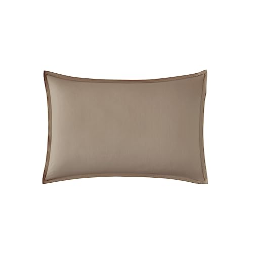 Essix First Cotton Percale Pillowcase 50 x 70 cm, Taupe
