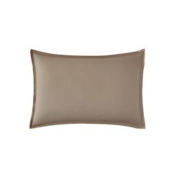 Essix First Cotton Percale Pillowcase 50 x 70 cm, Taupe