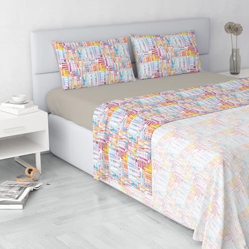 Fashion Bedding Set Microfibre Made in Italy Francis Double