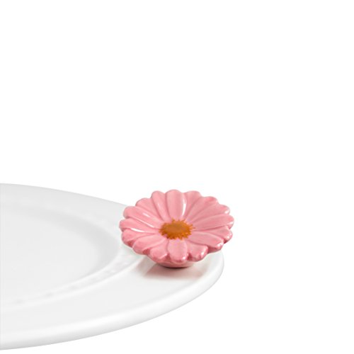 Nora Fleming Daisy Mini - Ceramic Gerber Daisy Decorative Mini Vase by Nora Fleming
