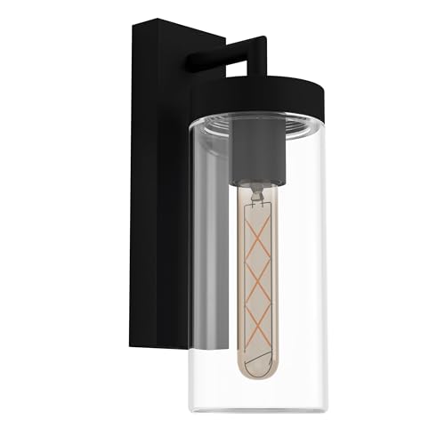 EGLO Outdoor Wall Lamp Bovolone, 1-Light Exterior Fixture, Steel wall Light