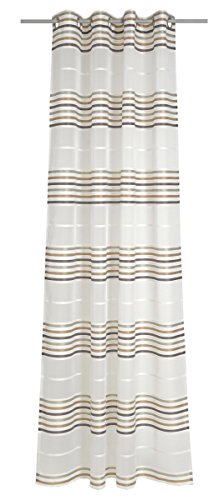 Deko Trends Multi 6236787 80 Curtain Fabric 245.0 x 144,0 x 245.0 cm Wool White/Creme/Braun/Dark Brown