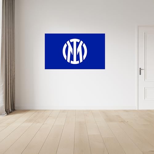 Licensed D??cor FC Internazionale Milano Vinyl Wall Stickers - Medium (100cm (w) x 60cm (h) - Crest on Blue