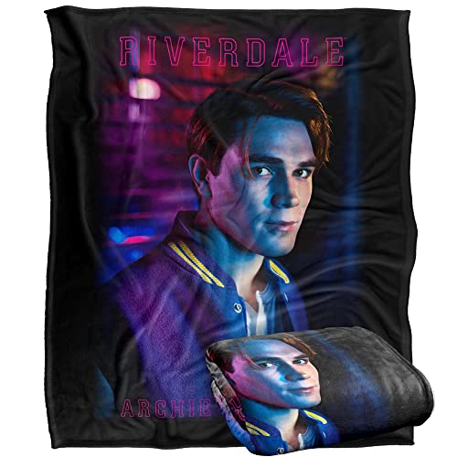 RIVERDALE Archie Andrews Officially Licensed Silky Touch Super Soft Throw Blanket 152 x 127 cm