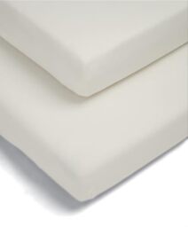 Mamas & Papas Cream Cot Fitted Sheets (2 Pack)