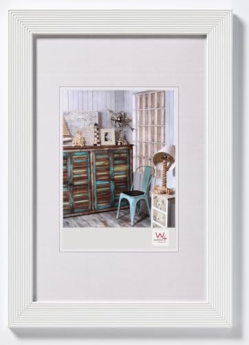walther design Picture Frame White 20 x 30 cm Grado Wooden Frame HI030W