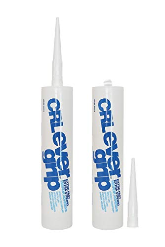 MirrorOutlet 2 x EVER GRIP GLUE ADHESIVE EXTRA STRONG EXTRA FAST .PERFECT FOR MIRROR GLASS, 33 x 5, White