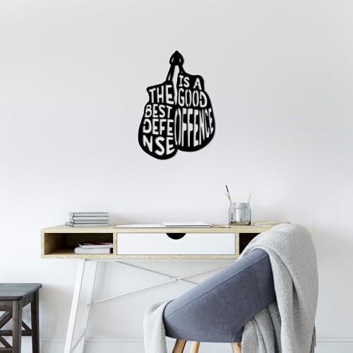 Stylish Black Decorative Metal Wall Accessory, 50 x 70 cm, 100% Metal (1.5 mm), Easy Wall Mounting, Perfect for Modern Home Decor