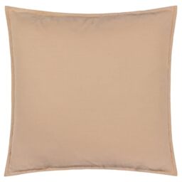Yard Slub Cotton Feather Filled Cushion (Natural, 50 x 50 cm)