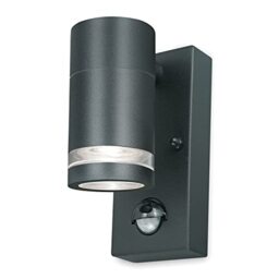 4lite Marinus Outdoor Down Wall Light (Anthracite) Rust Free IP54 Rated Motion Sensor Exterior Wall Lamp - 4L2/3004-4Yr Guarantee