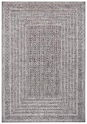bougari Limonero Outdoor Rug, Light Grey, 120 x 170 cm