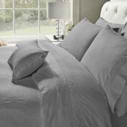 Kelly Grey Pillow Covers H/W in Pairs 50x70cm