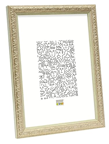 Deknudt Resin Photo Frames, Gold, 9 x 13 cm