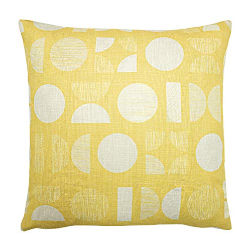 furn. Malmo Polyester Filled Cushion, Polyester, Yellow