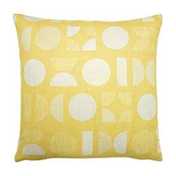 furn. Malmo Polyester Filled Cushion, Polyester, Yellow