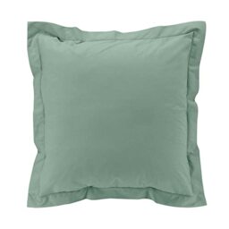 douceur d'intérieur, Linden Percale 100% Cotton Percale Cushion Cover with Raised Seam (63x63cm)
