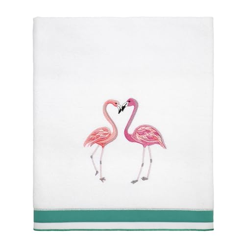 Avanti Linens - Bath Towel, Soft & Absorbent Cotton (Flamingo Paradise Collection)