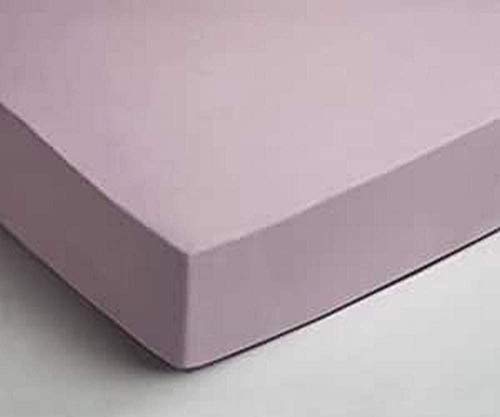 Daydream Fitted Sheet Non Iron Pink, Cotton, 80 x 200 cm