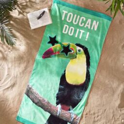 Catherine Lansfield Toucan Do It Pair of Beach Towels