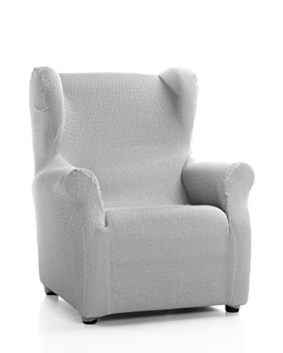 Martina Home Tunez Elastic Wing Chair Cover - Soul Grey