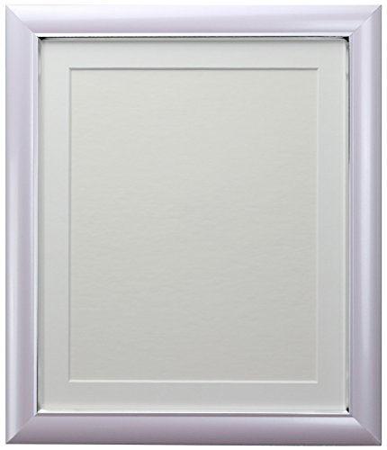 FRAMES BY POST Soda Picture Photo Frame, Plastic, Lilac with White Mount, 24 x 20 Image Size 20 x 16 Inch