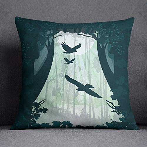 Questo Casa Decorative Cushion Cover, Cushion Cover, Home Decoration, for Sofa, Coffee, Size: 45 x 45 cm – Designed and Made in Türkiye