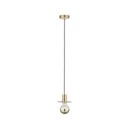 Paulmann 79755 Pendant luminaire Stian max. 20 watt Pendant lamp Brushed Brass Pendant lamp Metal Pendant luminaire E27