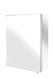 Croydex Avon 40 x 30cm Small Bathroom Mirror Cabinet - Pre-Assembled