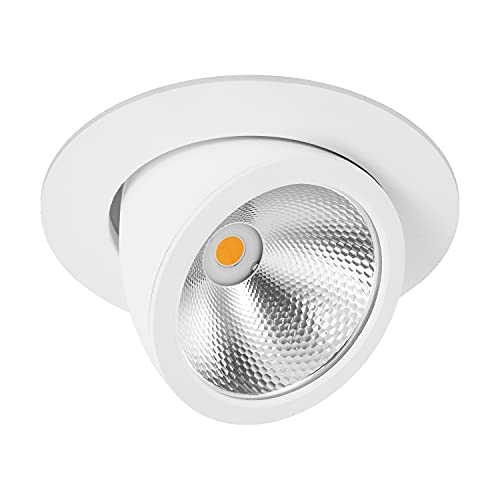Iluminacion Disano Luthor Big LED Ceiling Light CLD Cell 4000K 5169lm 54W 20 x 20 x 16 cm White (220881300)
