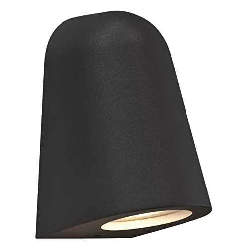 Astro Mast Light Outdoor Wall Light - IP65 Rated - (Textured Black), GU10 LED Lamp, Designed in Britain - 1317011 - 3 Years Guarantee