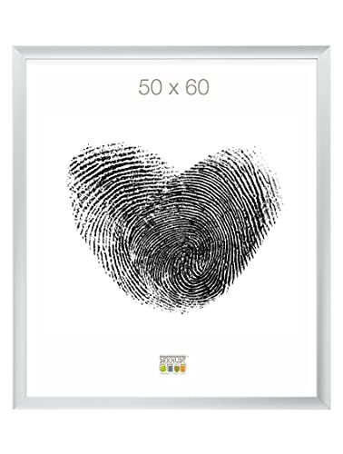 Deknudt S021D1_50.0x60.0 Silver Metal Photo Frame 50 x 60 cm