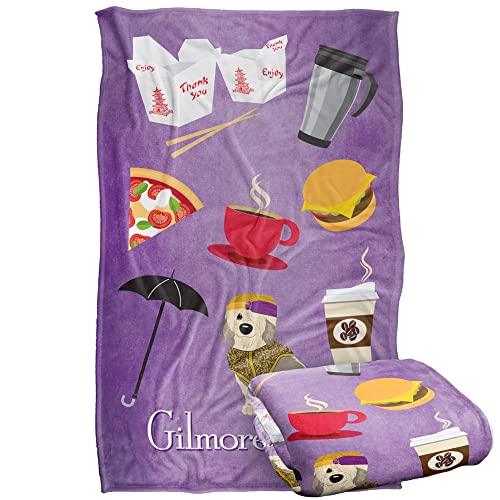 LOGOVISION Gilmore Girls Gilmore Girls Collage Silky Touch Super Soft Throw Blanket 91 x 147 Cm