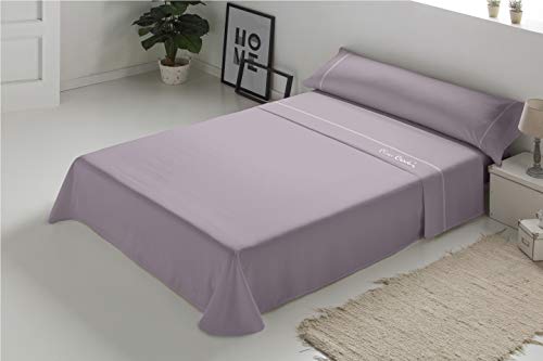 Pierre Cardin - Arcadia 100% Cotton Sheet Set - 135 cm Bed - Mauve