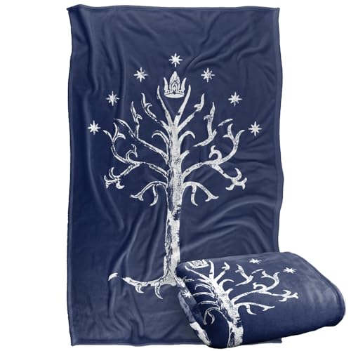 Lord Of The Rings Tree Of Gondor Silky Touch Super Soft Throw Blanket 91 x 147 Cm