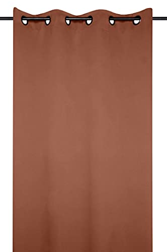 Lovely Casa Notte Cognac Curtain 135 x 180 cm 100% Polyester