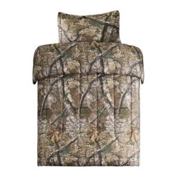 VISI-ONE Realtree APX Camo Twin 2 Piece Comforter Set ??? All-Season Lightweight Bedding for Kids, Toddlers, Teens, Girls & Nature Lovers, Ideal for Little Hunter???s Room, Outdoor Adventures