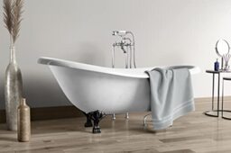 Home Linge Passion Plain 500gsm 100% Cotton Hand Towel 50 x 100 cm Light Grey